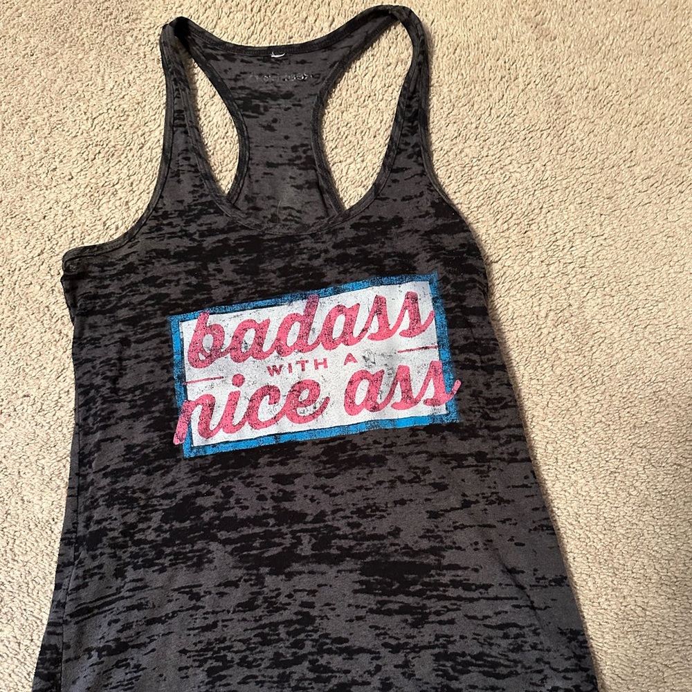 Reebok tank - grey, size small
